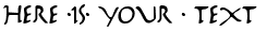 Your preview of Marathon font