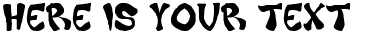 Your preview of Raiderz font