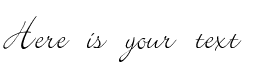Your preview of Elegant font