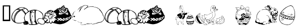 Your preview of WM Easter font