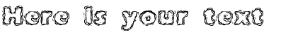 Your preview of Jolt of Caffeine font