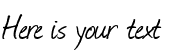 Your preview of Journal font
