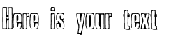 Your preview of Ink Tank font