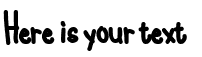 Your preview of International Chunkfunk font