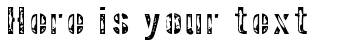 Your preview of Interplanetary font