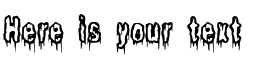 Your preview of It Lives in the Swamp font