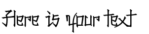 Your preview of Konfuciuz font