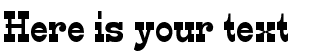 Your preview of Edmunds font