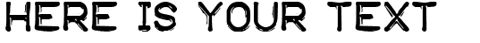 Your preview of Embossing Tape BRK font