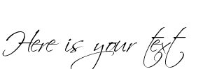 Your preview of Scriptina font