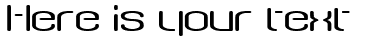 Your preview of QSwitch Ax font