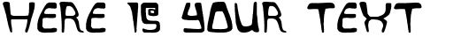 Your preview of Quatl font