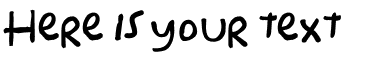 Your preview of Simpsons font