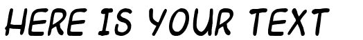 Your preview of Universal Fruitcake font