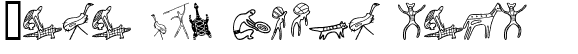 Your preview of Aboriginebats font