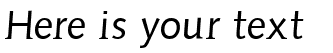 Your preview of Aida Serif font