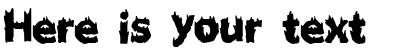 Your preview of Firestarter font