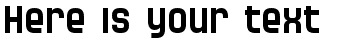 Your preview of SF Speedwaystar font