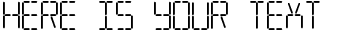 Your preview of Transponder font