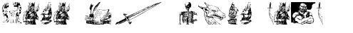 Your preview of Fantasy Clipart font
