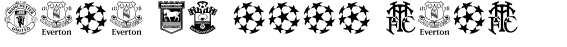 Your preview of Premiership font