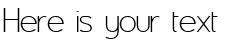Your preview of Asenine font