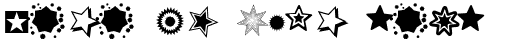 Your preview of Pizzadude Stars font