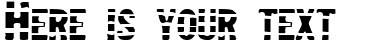 Your preview of Jailbird font