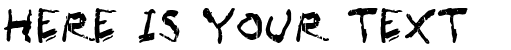 Your preview of Asqualt font
