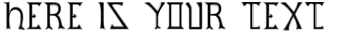 Your preview of British Outline Majuscules font