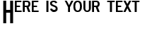 Your preview of Road way font