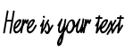 Your preview of Ruth Script font