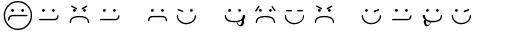Your preview of Smileyface font