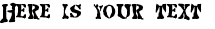 Your preview of Strange World font