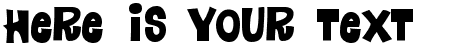 Your preview of Floraless font