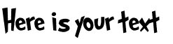 Your preview of Grinched font