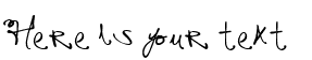 Your preview of assign font