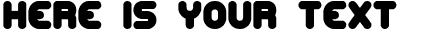 Your preview of Corpulent Caps BRK font