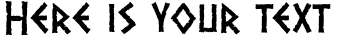Your preview of Dalek font