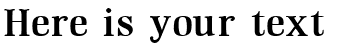 Your preview of GM Hightop font