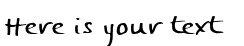 Your preview of JP Hand font