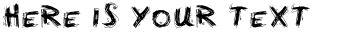 Your preview of Minus font