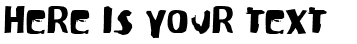 Your preview of Modern Conformist font