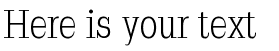 Your preview of Napoleodoni font