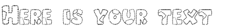 Your preview of Patchwork Letter font