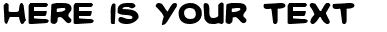 Your preview of Toon Town Industrial font
