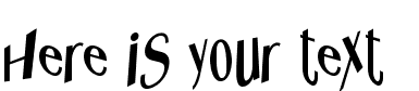 Your preview of Whats Happened font