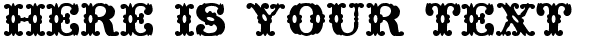 Your preview of Wild West font