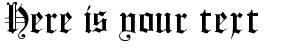 Your preview of FlyingHollander font