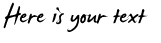 Your preview of James Fajardo font